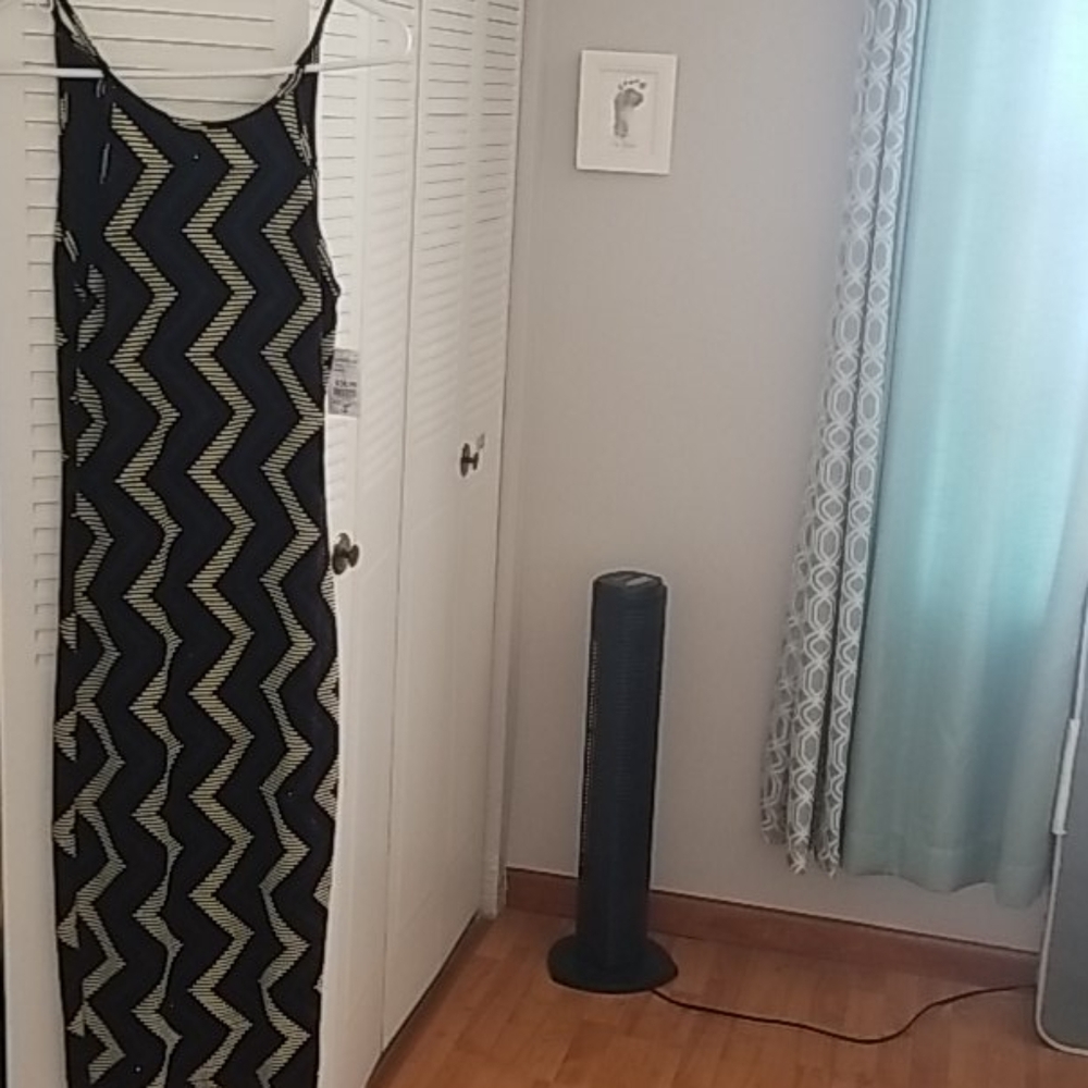 Black and gold stripes  dress